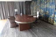 【天一美家】深圳儲能大廈辦公、會所家具現代輕奢風格項目工程案例擺場完工！