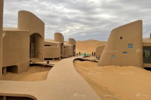 天一美家 | 西貝沙漠訓練基地酒店-現代簡約實木家具項目完工實拍！
